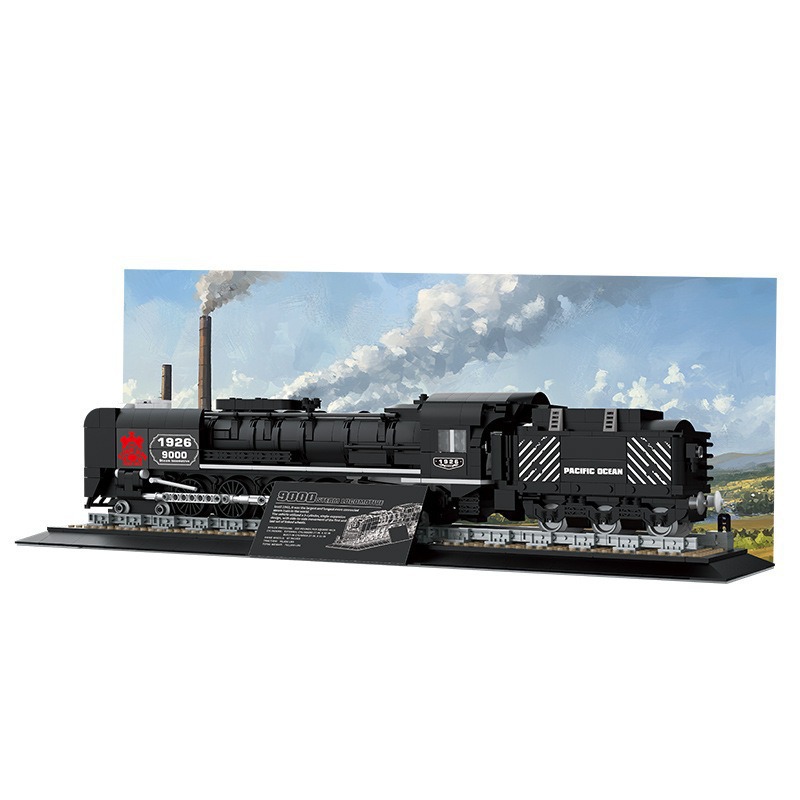 Steam Train And High-Speed Rail Model Childrens Building Blocks — foto 3