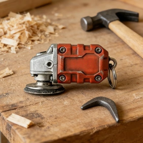 Mini Grinder Keychain In The Aikyo Style