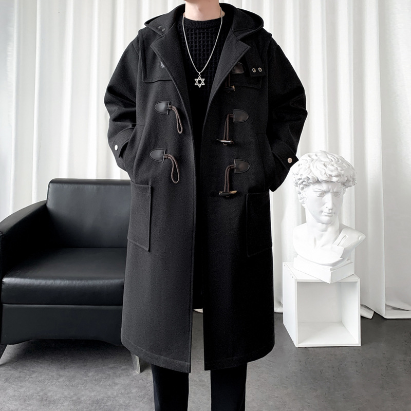 New Winter Mens Wool Casual Coat