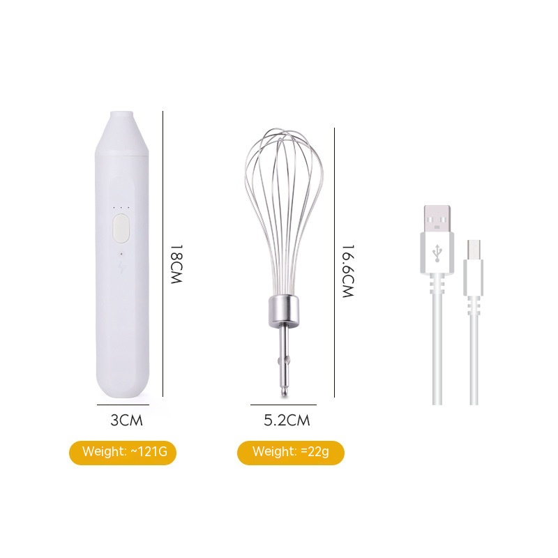 Handheld Electric Egg Beater For Home Baking Of Cakes — foto 15