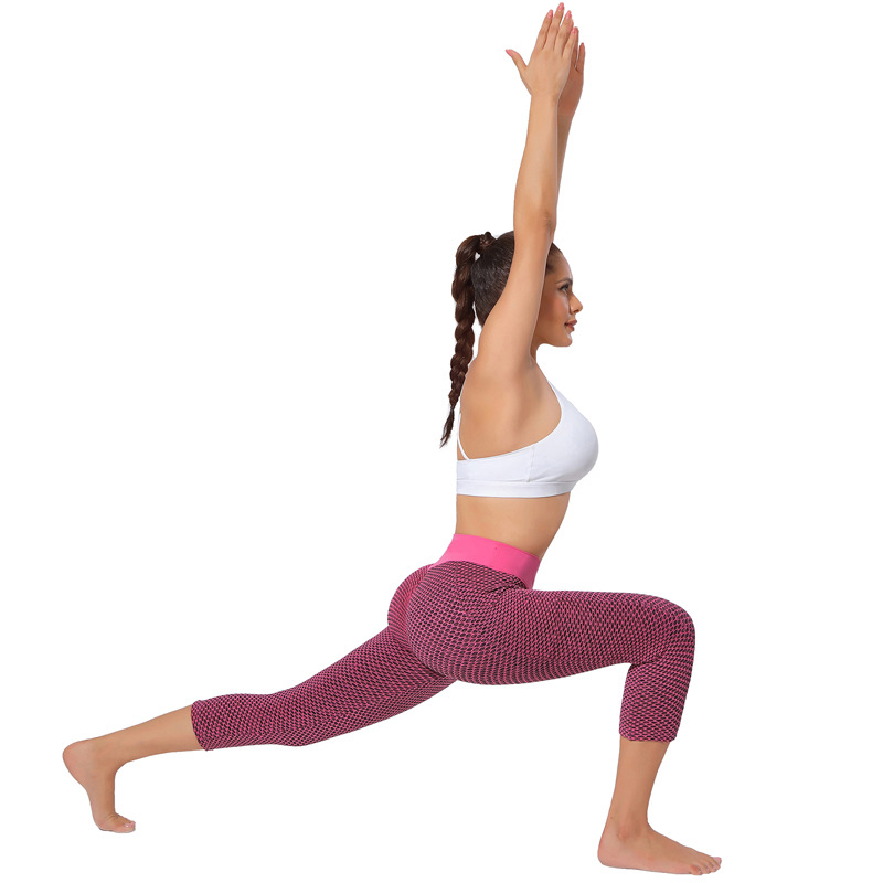 Title 59, Beautiful Peach Buttocks Skinny Cropped Yoga Pa...