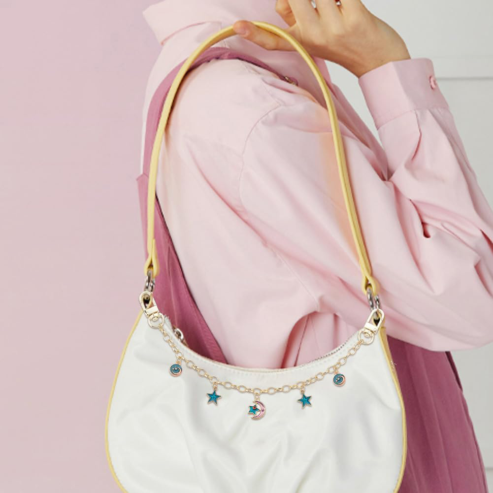 Title 13, Trendy Flower Pearl Wallet Shoulder Bag with Ch...