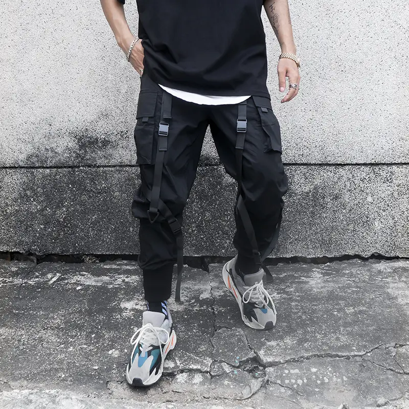 Men's Fashionable Pocketed Cargo Jogger Pants