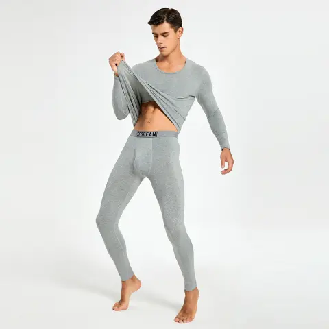 Thermal Underwear Knitted Cotton Stretchy Close-fitting Autumn Clothes