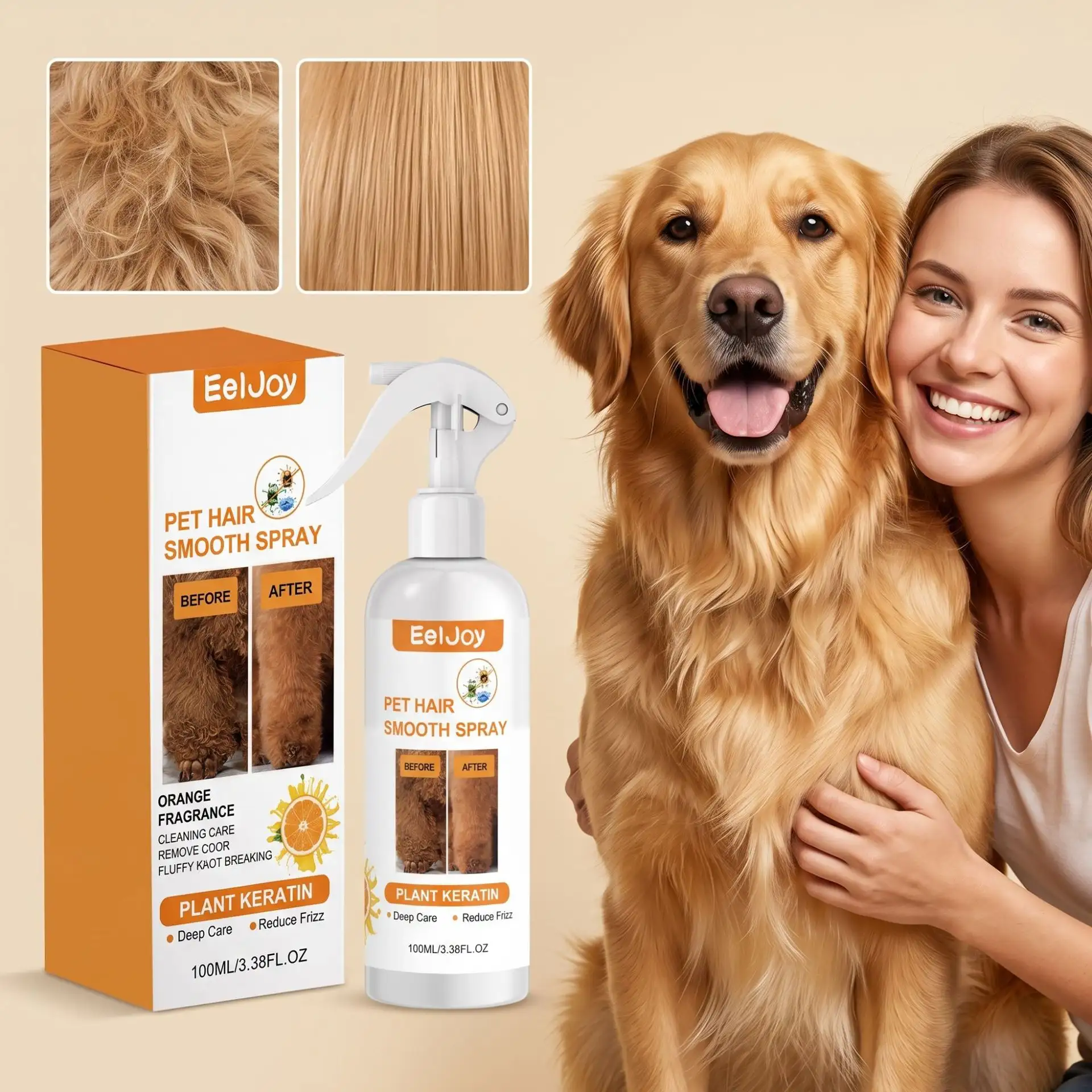 Pet Hair Smooth Spray