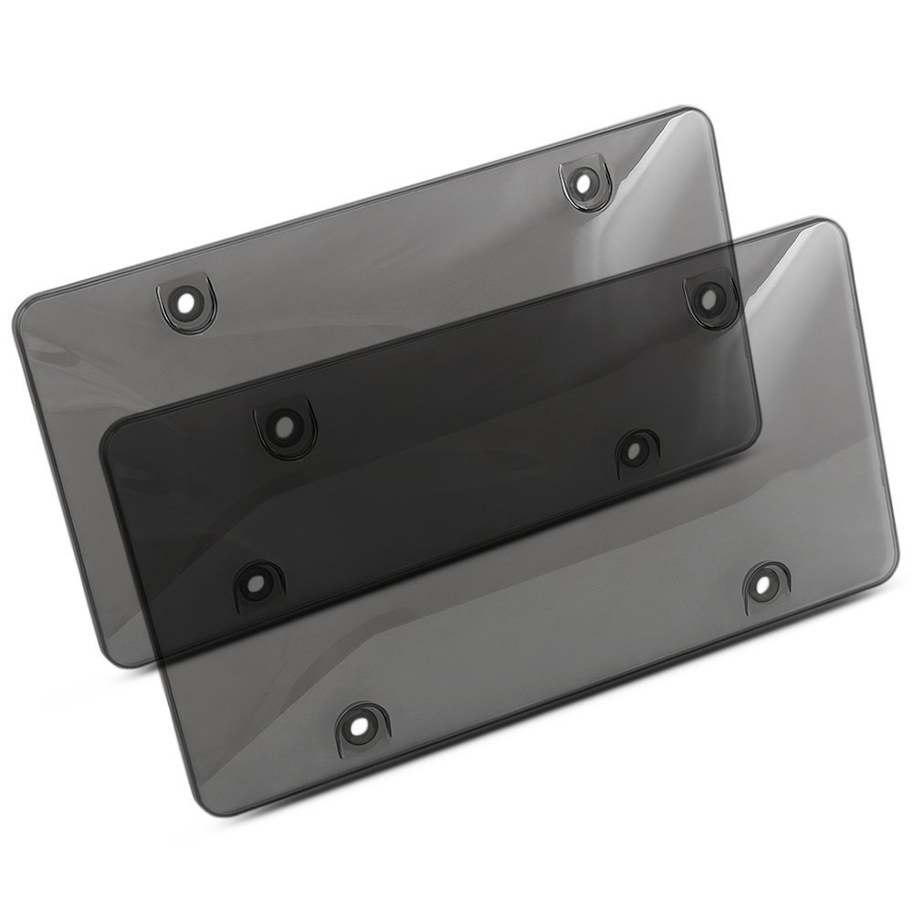 Simple And Transparent Car License Plate Frame