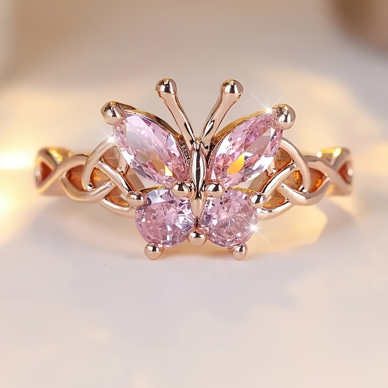 Butterfly Fashion Exquisite Women's Ring