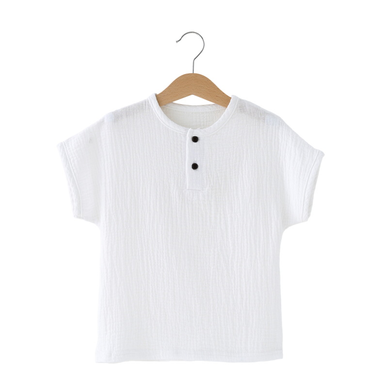 White Cotton T Shirt