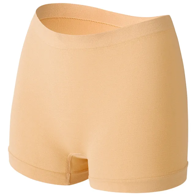 Women's Underwear Plus Size Plump Girls Invisible Boxer Safety Pants Skin Color - Shop at LoveMi