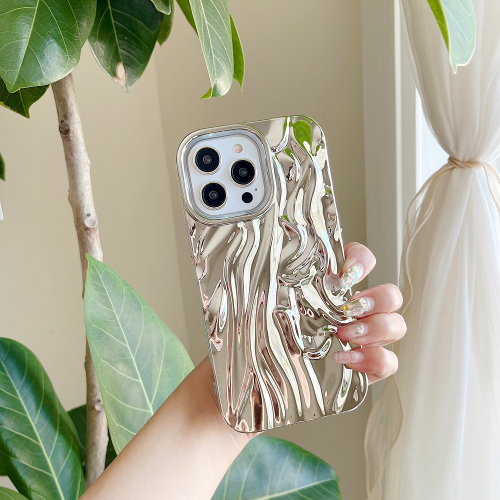 Three-dimensional Pleated Pattern Soft Phone Case - Image 22