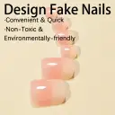 Wear Fake Nail Tip Gradient view 2