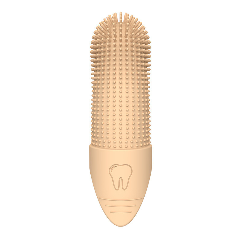 Finger Toothbrush Beige