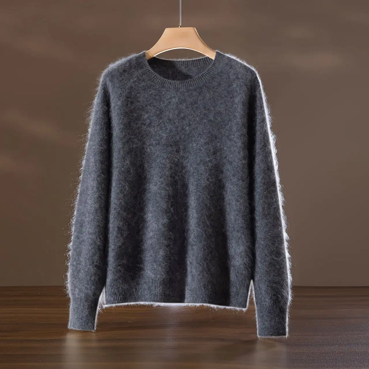 Womens Loose Warm Soft And Fluffy AutumnWinter Fleece Top