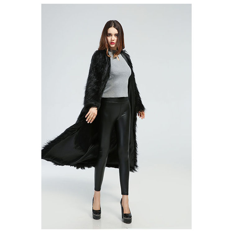 Loose Faux Fur Coat, picture 8 of 8