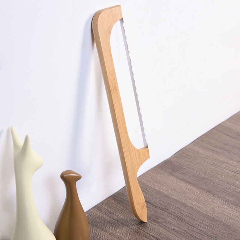 Wooden Bending-resistant Cutting Serrated Bread Knife — foto 11
