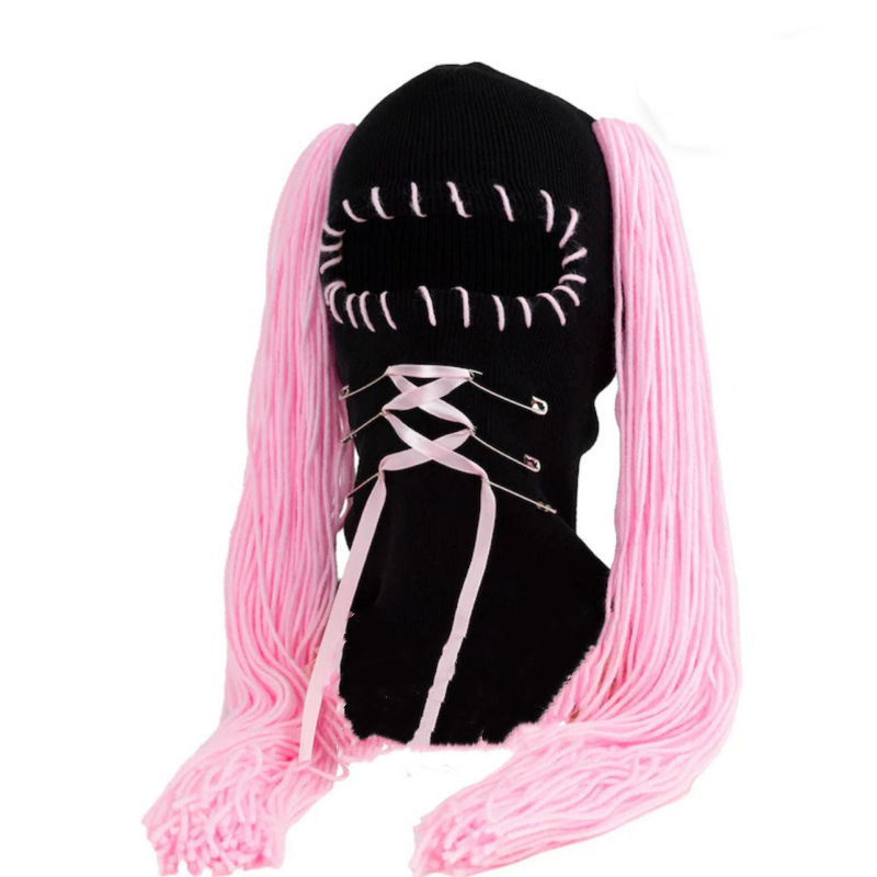 Black And Pink Hair