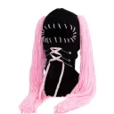 Black And Pink Hair