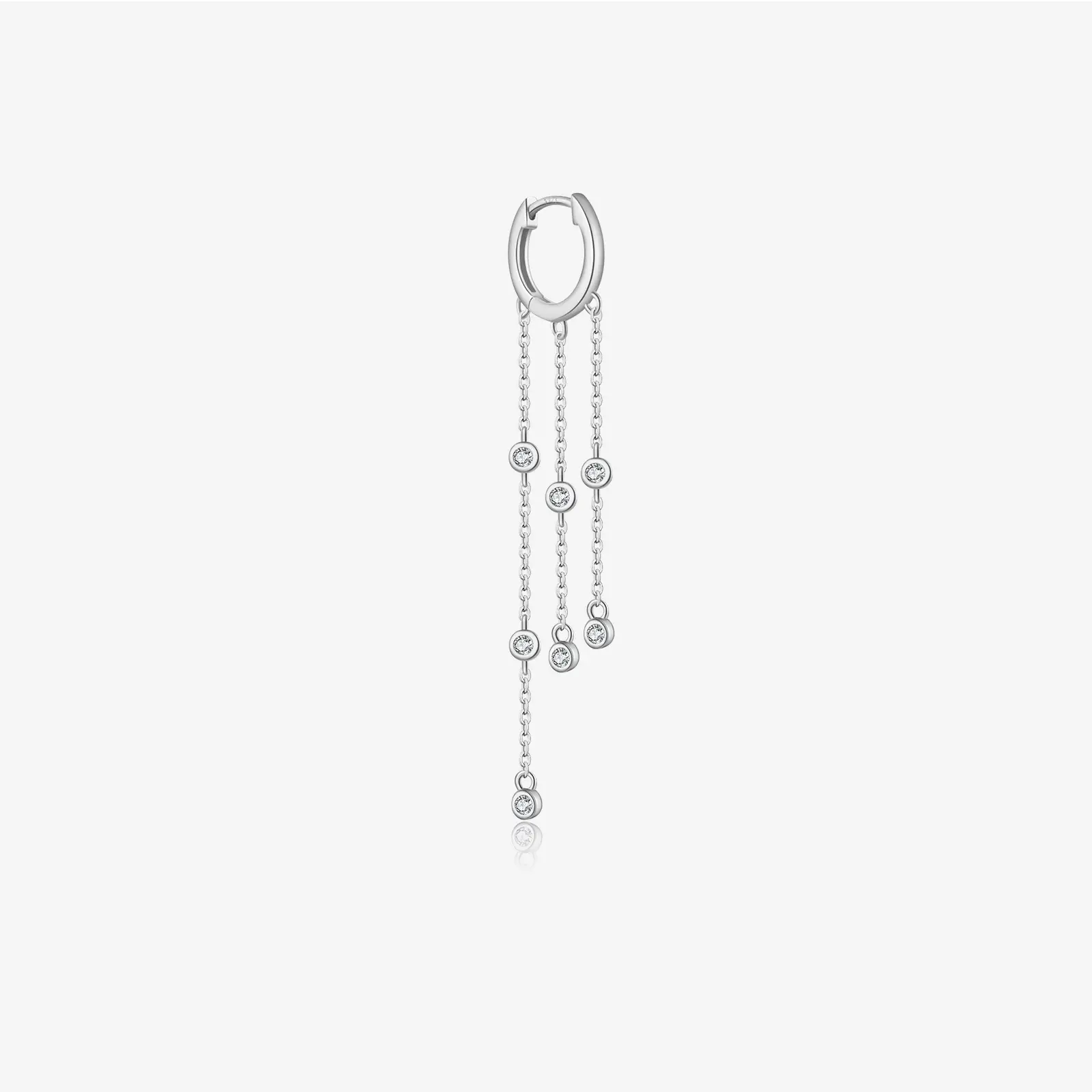 Women's Fashion Sterling Silver Tassel Earrings