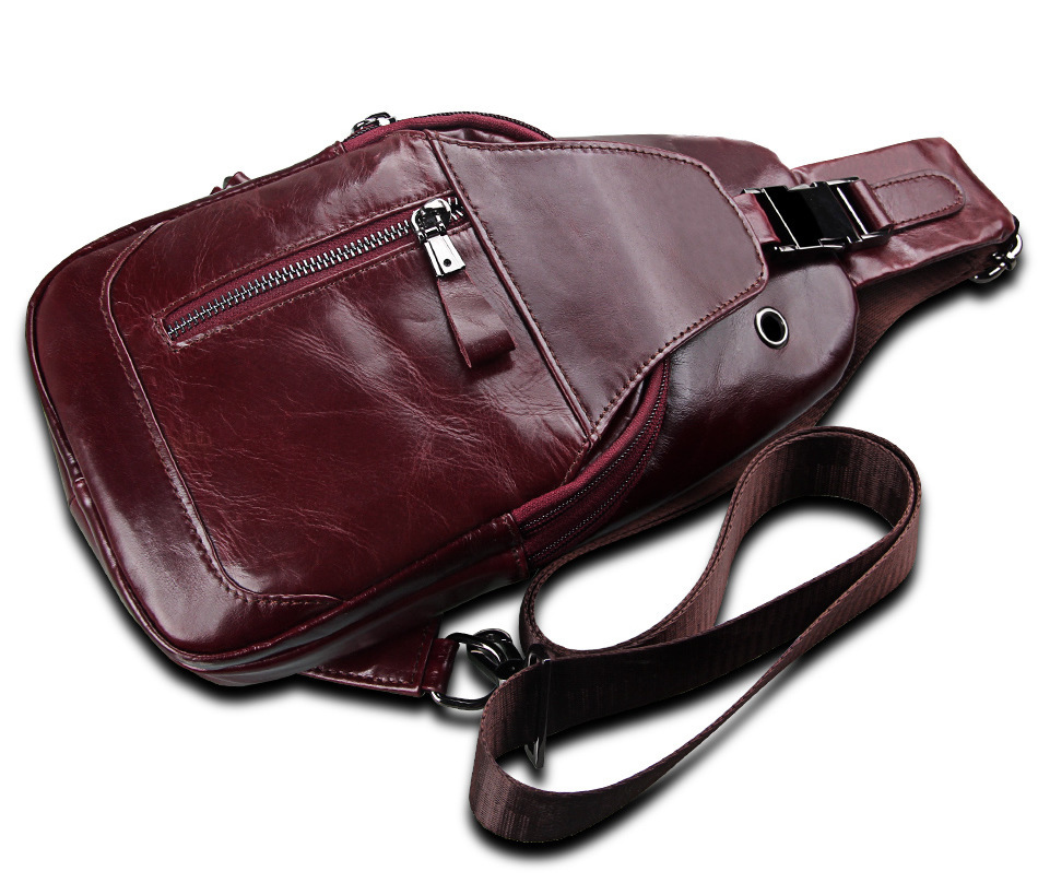 Men's First-Layer Cowhide Crossbody Bag 16 ca8351f7 690a 4734 8d5f 5fd8e619a821