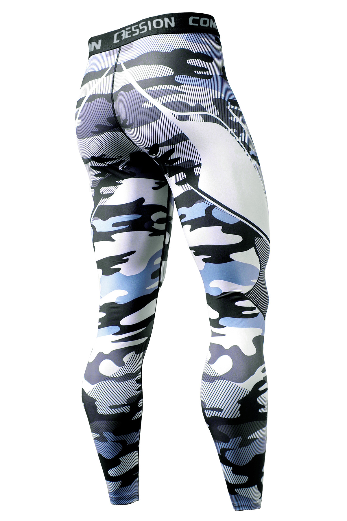 Title 7, Heren skinny fitness sportbroek, sneldrogend, c...