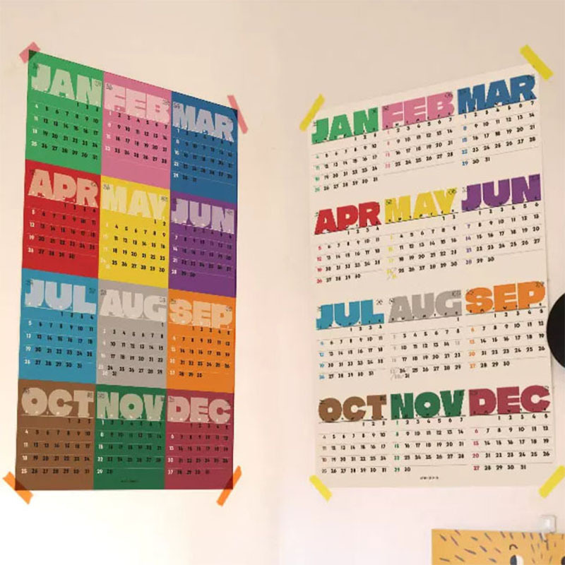 Colorful Paper Poster For Kids Room Decor