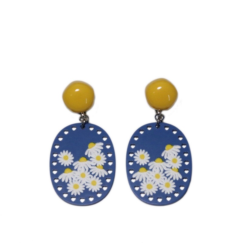 Cute Flowers All-match Earrings For Women