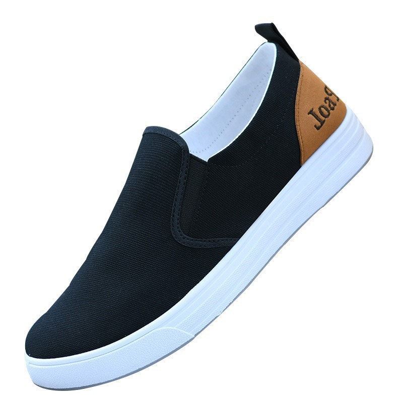 Mens Dad Casual Canvas Sneakers Comfortable Slip-on Design thumbnail 5