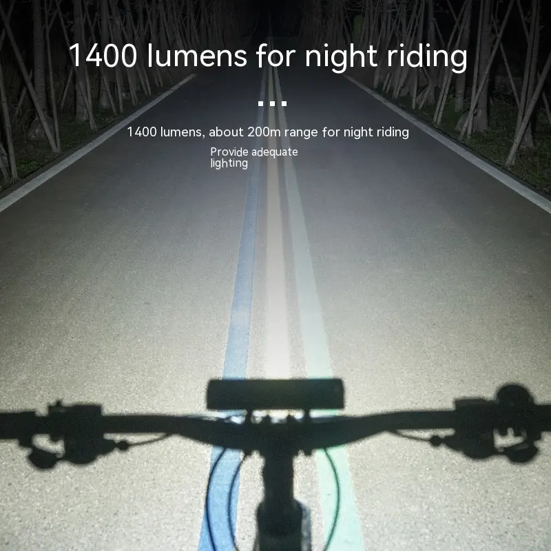 Bicycle Night Riding Headlight USB Charging Strong
