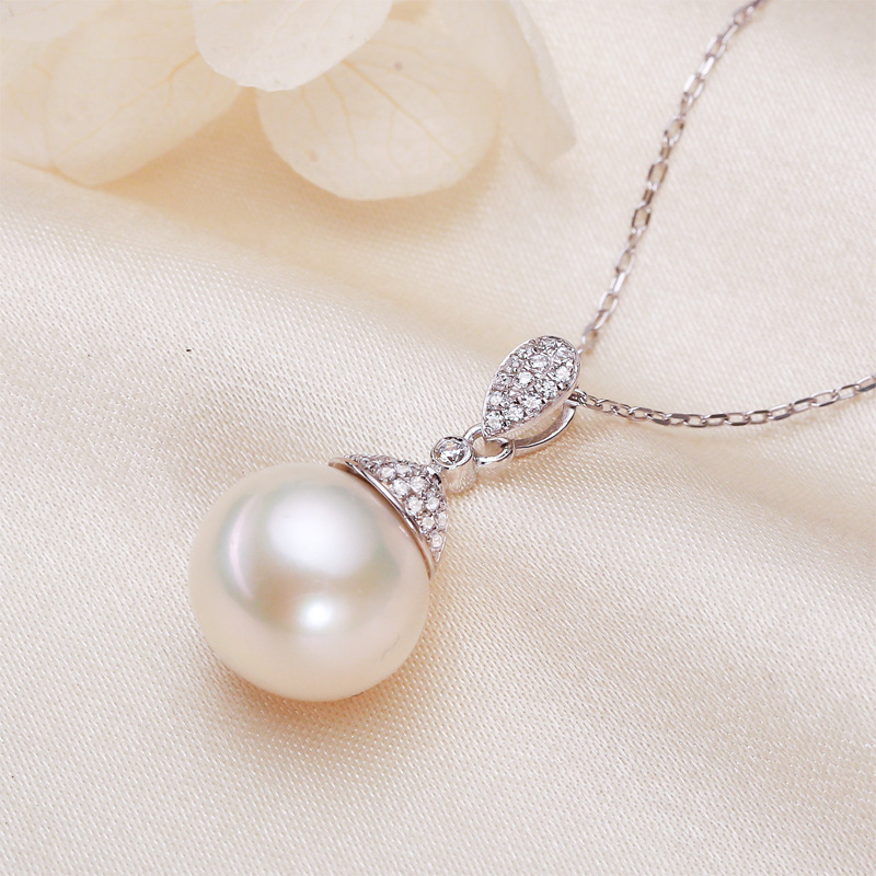 Shanxia Lake Pearl Fashion Simple S925 Silver Pendant Female