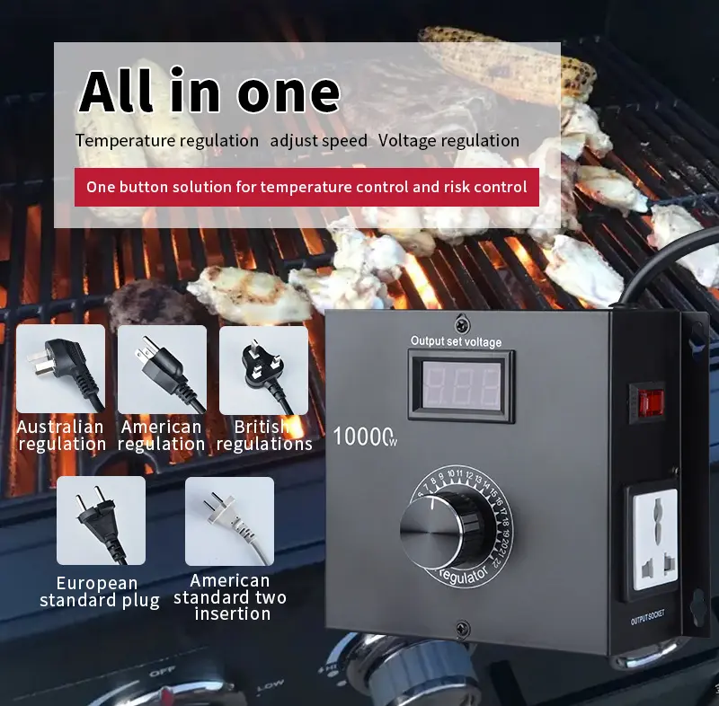 Electronic Motor Electric Drill Speed Controller Furnace