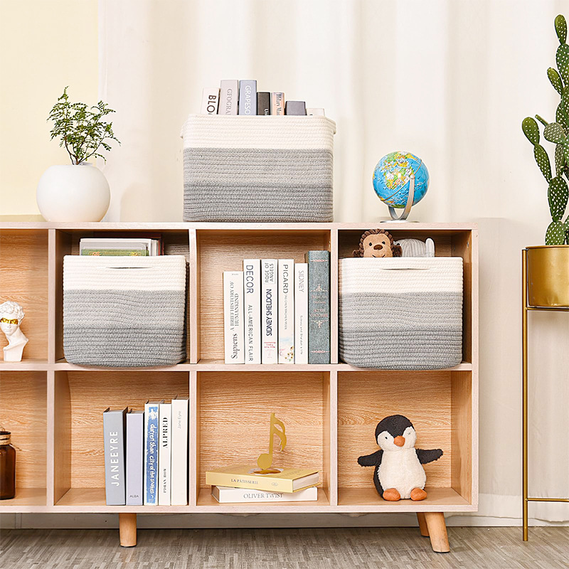 Rectangular Woven Storage Basket