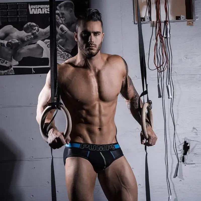 Dried Shrimp Supply Men's Mesh Underwear Low