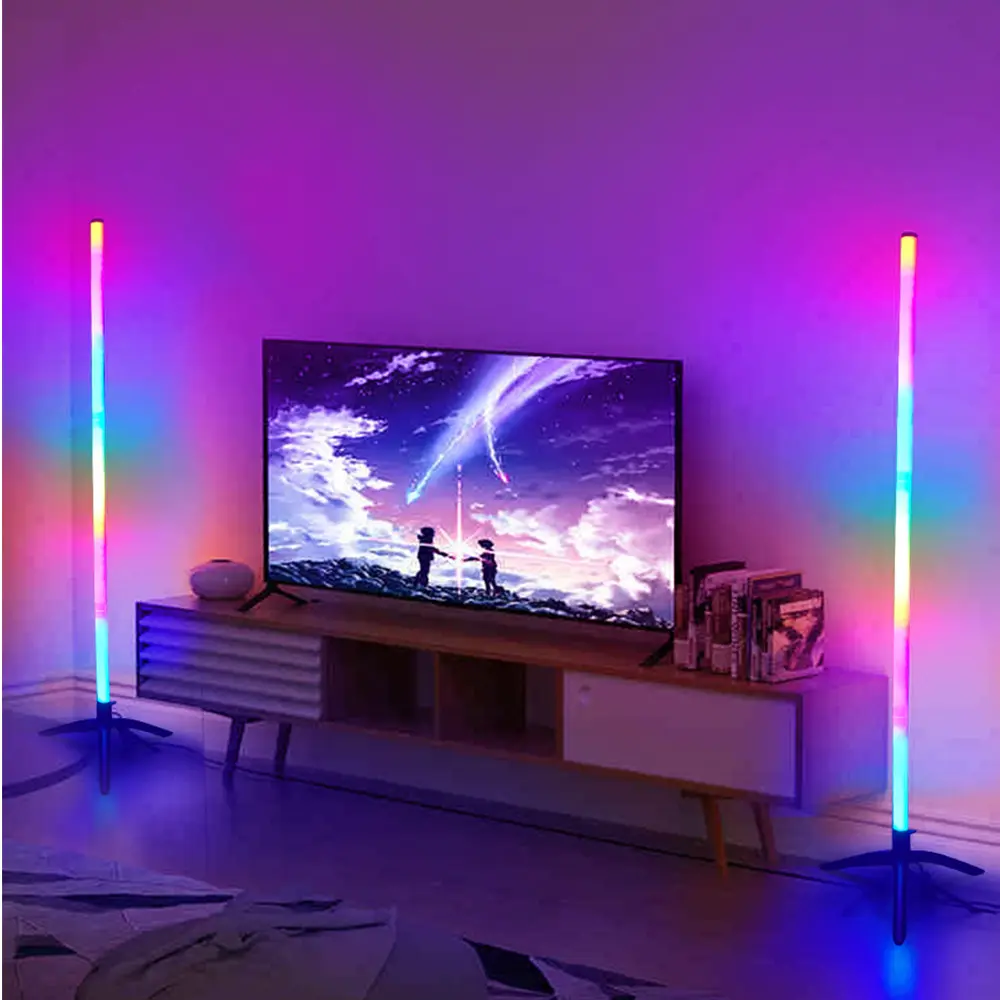 LED Corner Ambience Light Split Floor Bedroom