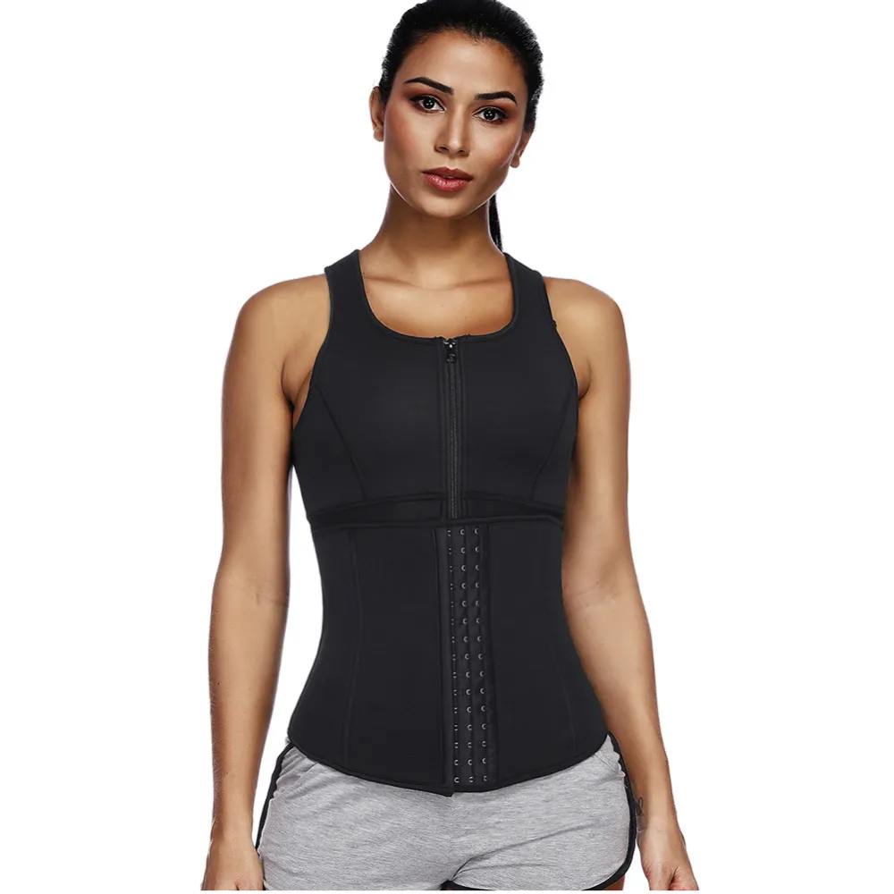 Snowflake Color Storm Tank-top Waistband Weight Loss