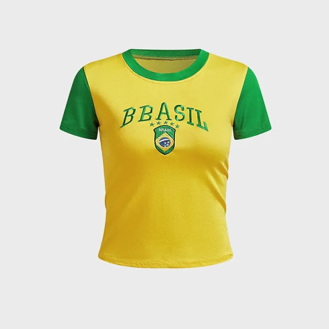 Personalized Retro Street European And American Style T shirt 34 Style L - Shop at LoveMi