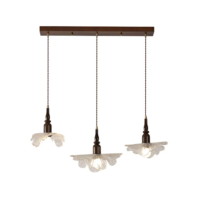 Retro Glass Balcony Aisle Restaurant Small Pendant