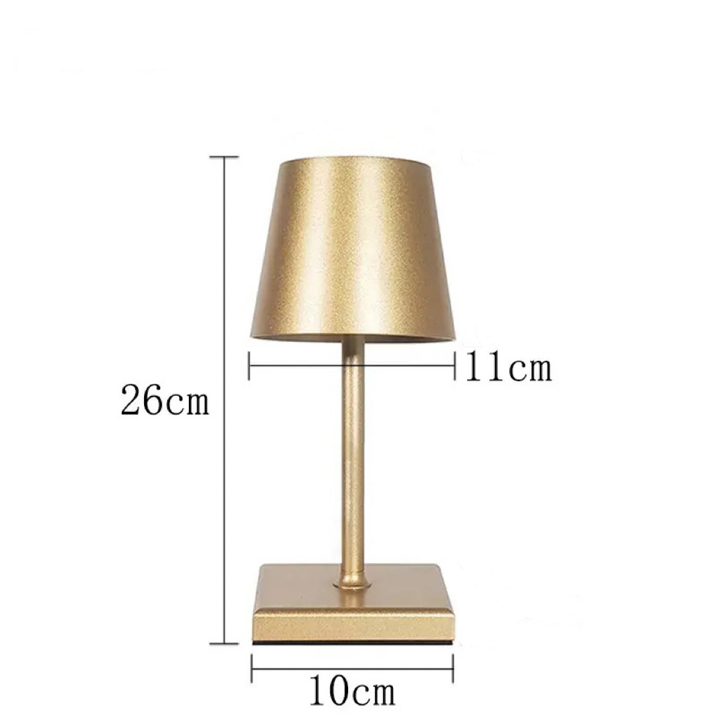 Tall All-aluminum USB-charging Desk Lamp - Image 1