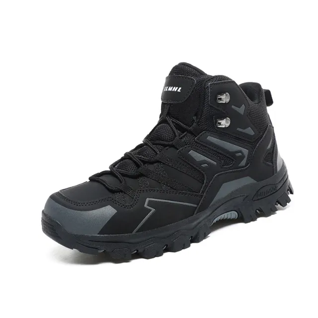 Hiking Same High top Outdoor Shoes Sneaker Black - Shop at LoveMi