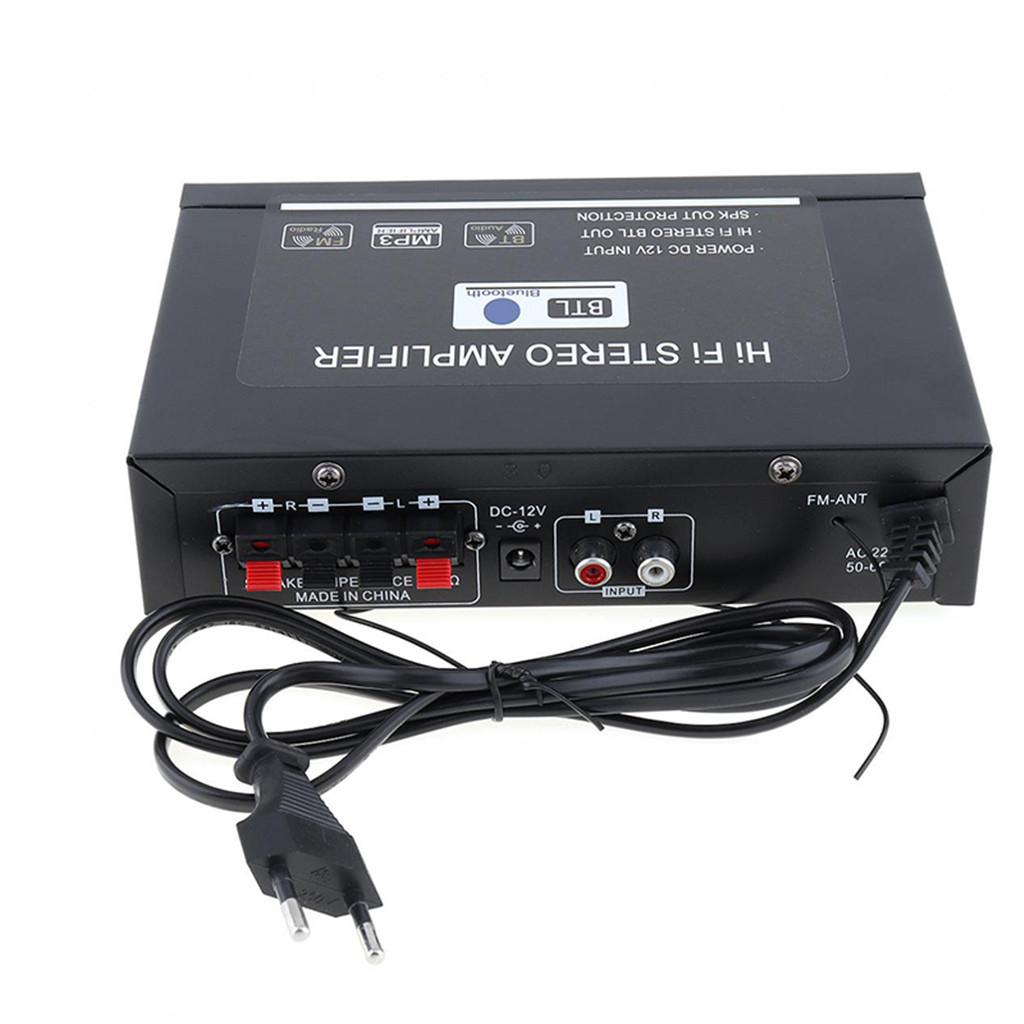 Car Small Smart Digital Power Amplifier With Bluetooth G30 Car Mini Power Amplifier