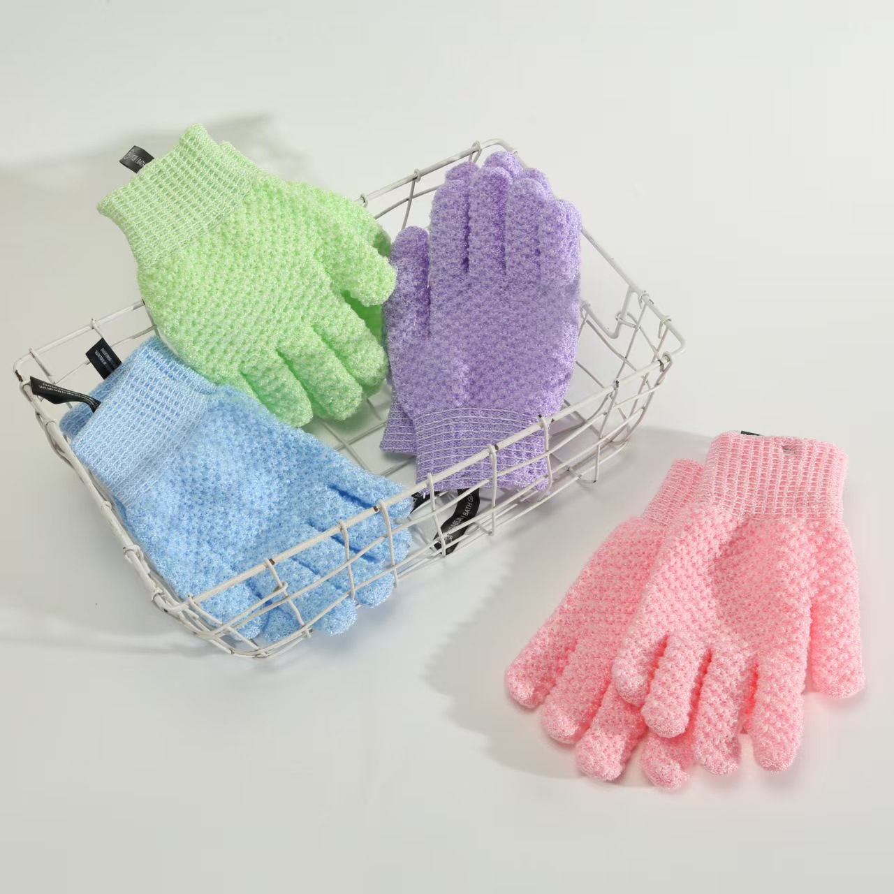 Portable Household Use Antibacterial Exfoliating Bath Glove — 1