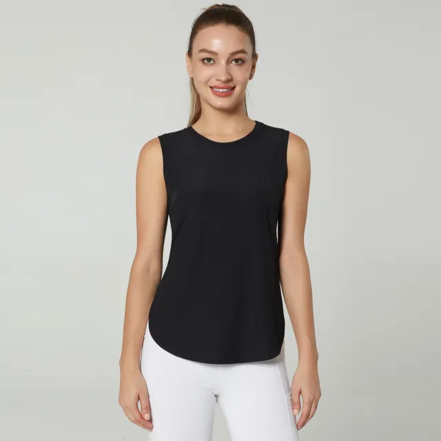 Outer Wear Running Fitness Top Quick dry Vest Black - Shop at LoveMi