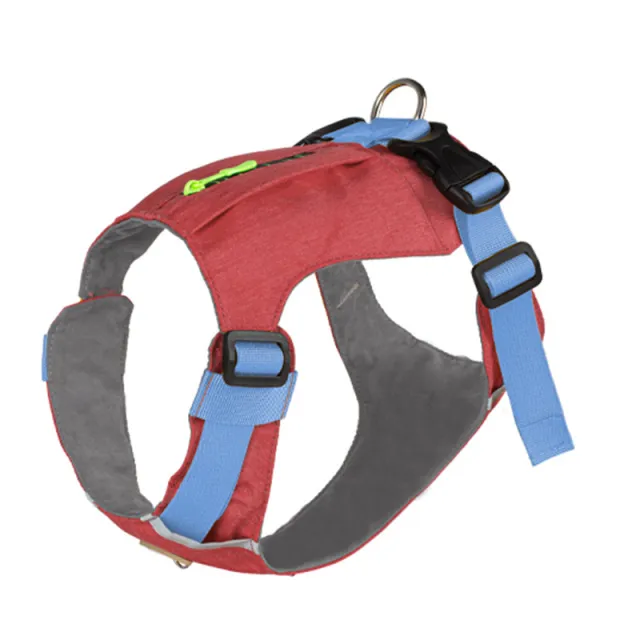 Lightweight Dog Travel Chest Strap Hand Drawstring With Zipper Pocket Red - Shop at LoveMi