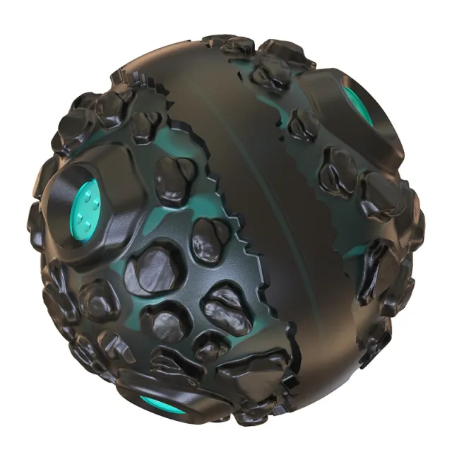 Meteorite Strange Sound Teether Ball Dog Toy Pet Supplies Blue - Shop at LoveMi