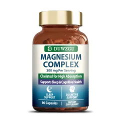 Best-selling Zinc Magnesium Complex Capsules 90 Capsules High Absorption - 1Pc - View 1
