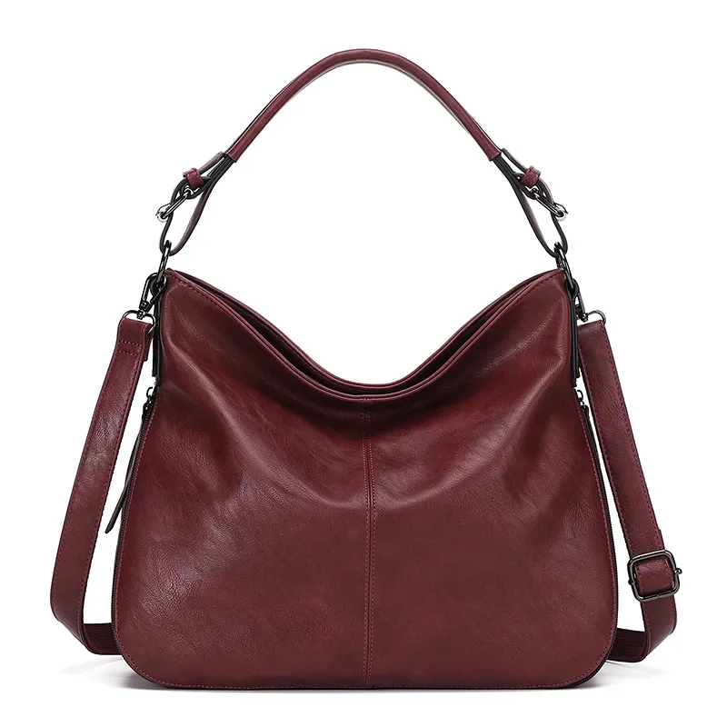 European And American Fashion Messenger Bag For Girls - Red