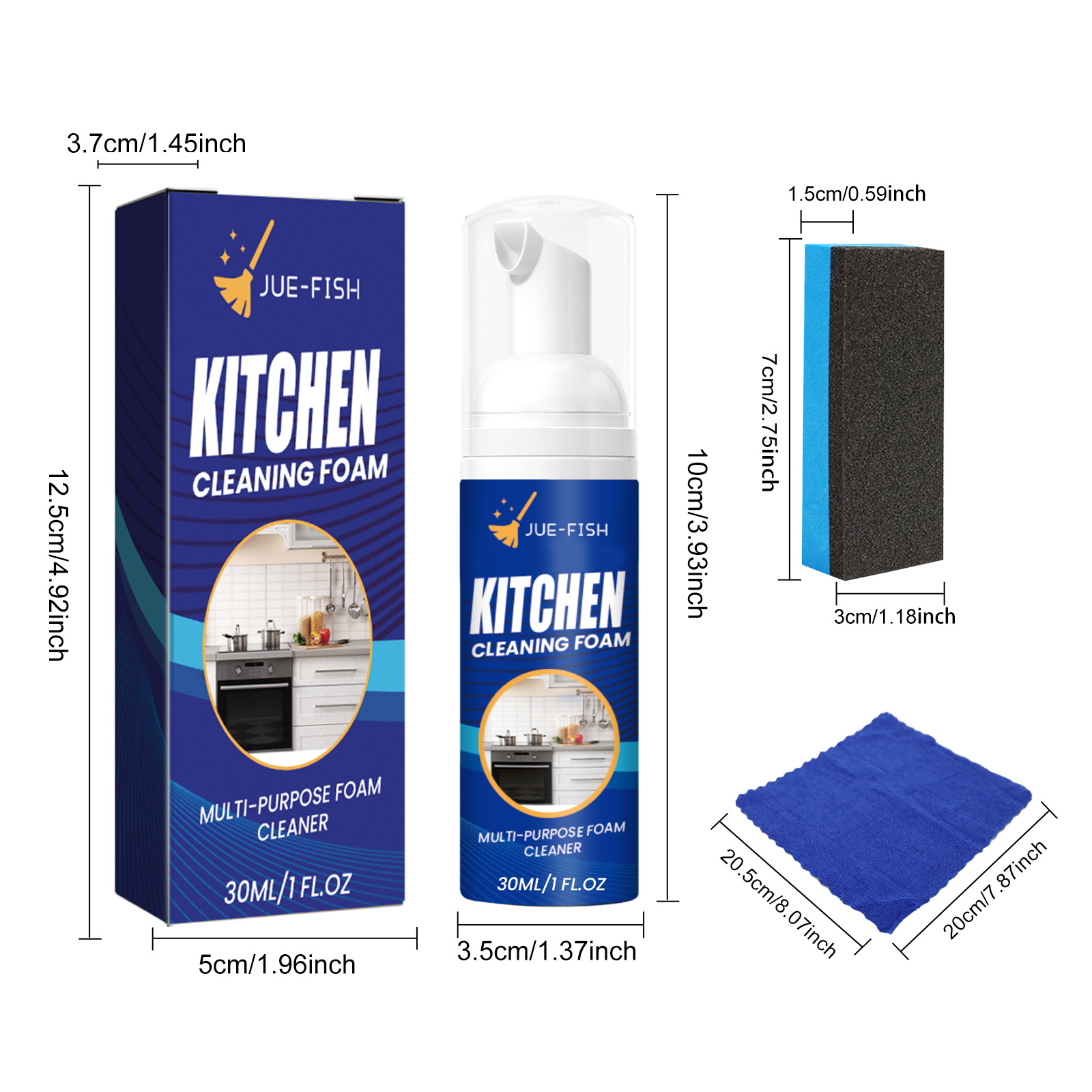 Title 1, Kitchen Foam Cleaner Stove Range Hood