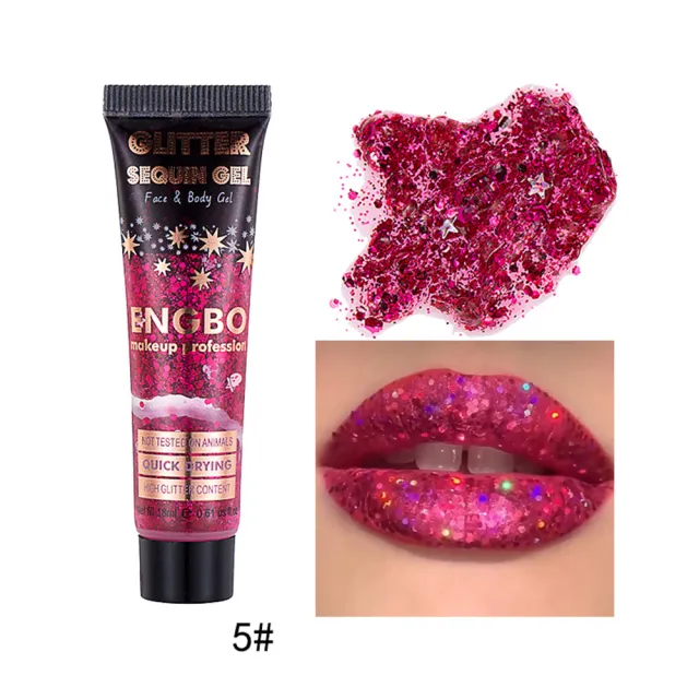 Laser Sequins Sequins Eyeshadow Cream 5 Style - Shop at LoveMi