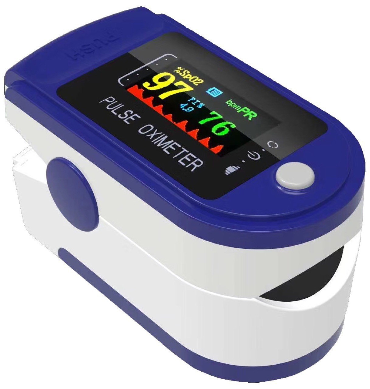 Fingertip Pulse Oximeter Diamond Edition Blood Oxygen Monitor