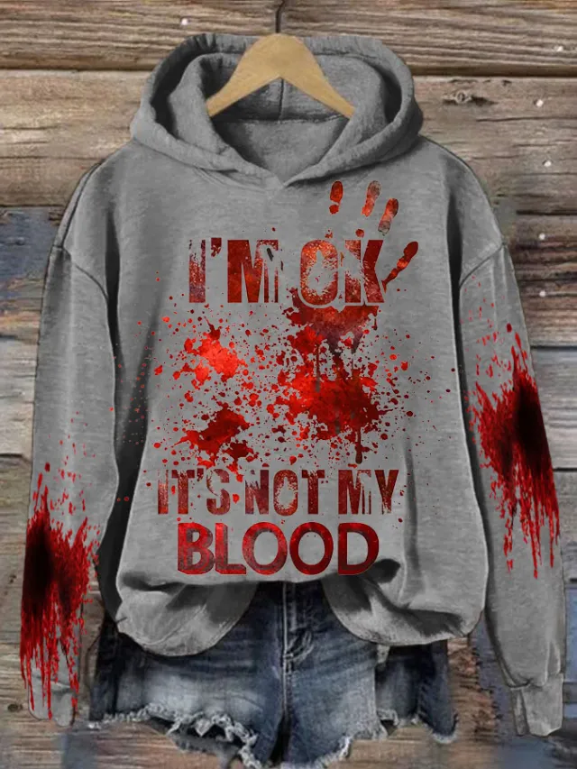 Women's Loose Sweater 3D Letters Printed Hoodie Yxl230919006 2Xl - Shop at LoveMi