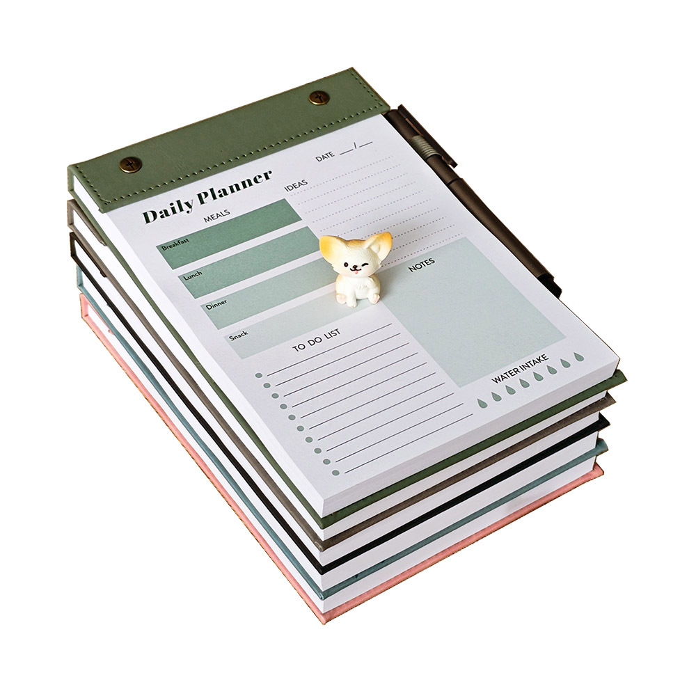 Tearable Notebook With Dot-Matrix Lined Loose-leaf Pages 4